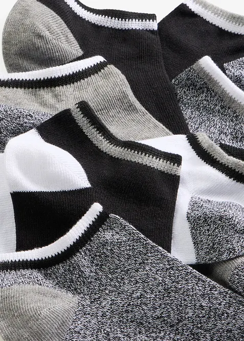 Calzini per sneakers con cotone biologico (pacco da 7 paia), bonprix