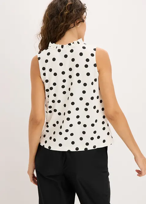 Top in jersey di misto viscosa, bonprix