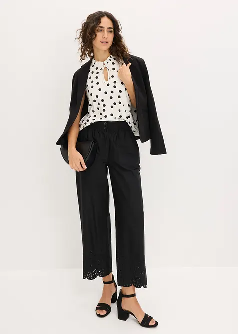 Top in jersey di misto viscosa, bonprix