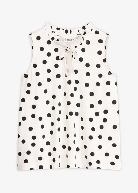 Top in jersey di misto viscosa, bonprix