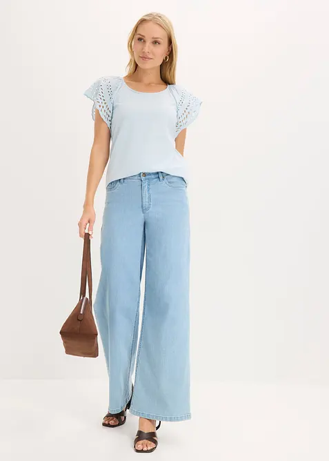 Maglia in misto cotone, bonprix