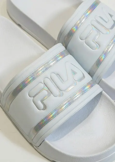 Ciabattine Fila con dettagli metallizzati, FILA