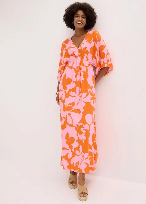 Abito lungo in viscosa fluida, bonprix