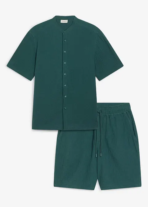 Camicia e shorts di mussola (set 2 pezzi), bonprix