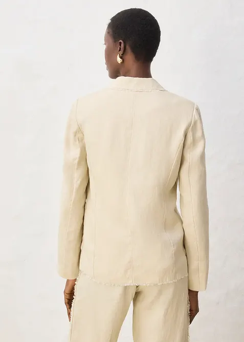 Blazer in puro lino, bonprix