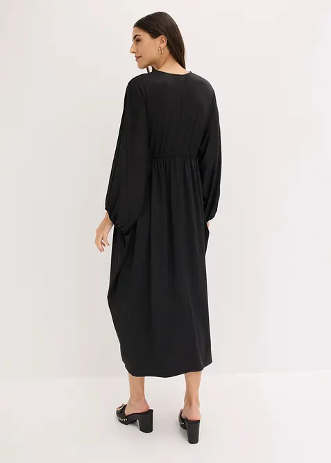 Abito midi con scollatura profonda, bonprix