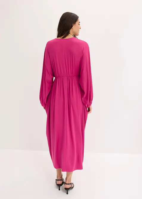 Abito midi con scollatura profonda, bonprix