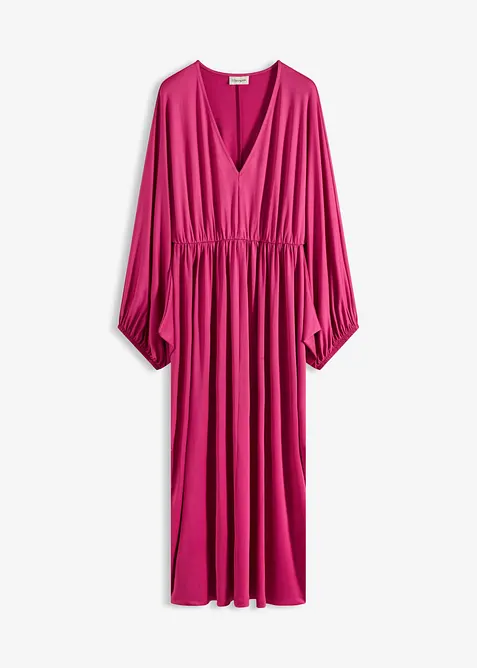 Abito midi con scollatura profonda, bonprix