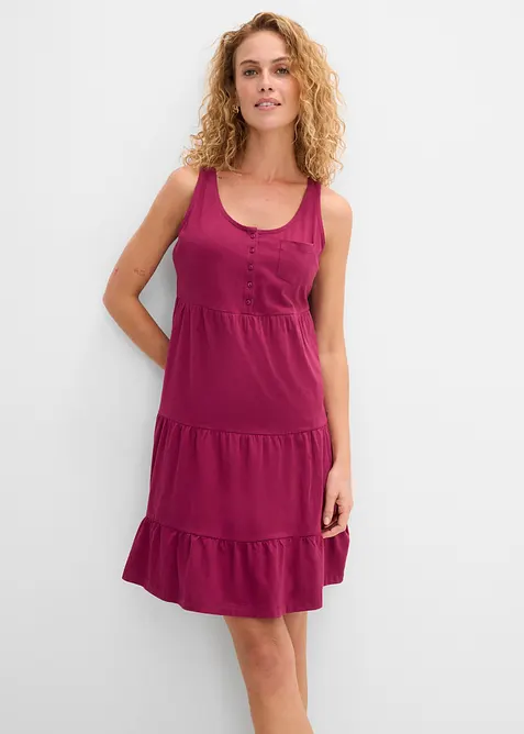 Abito corto in jersey di cotone, bonprix