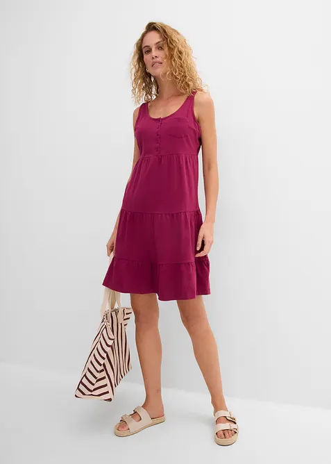 Abito corto in jersey di cotone, bonprix