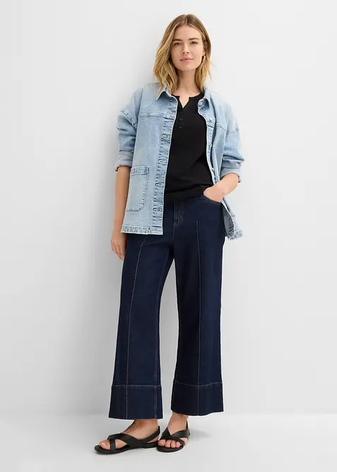 Maglia in cotone a maniche corte, bonprix