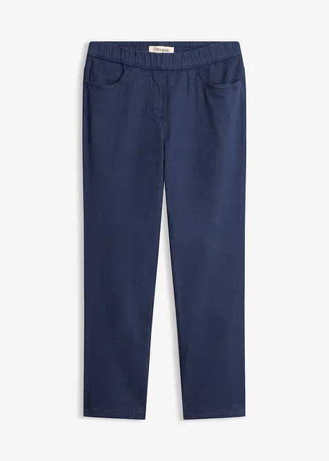 Pantaloni cropped elasticizzati, bonprix