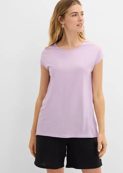 Maglia lunga in misto viscosa, bonprix