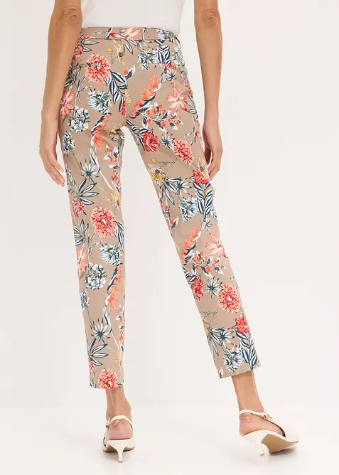 Pantaloni cropped elasticizzati, bonprix