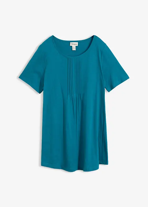 T-shirt svasata a maniche corte, bonprix