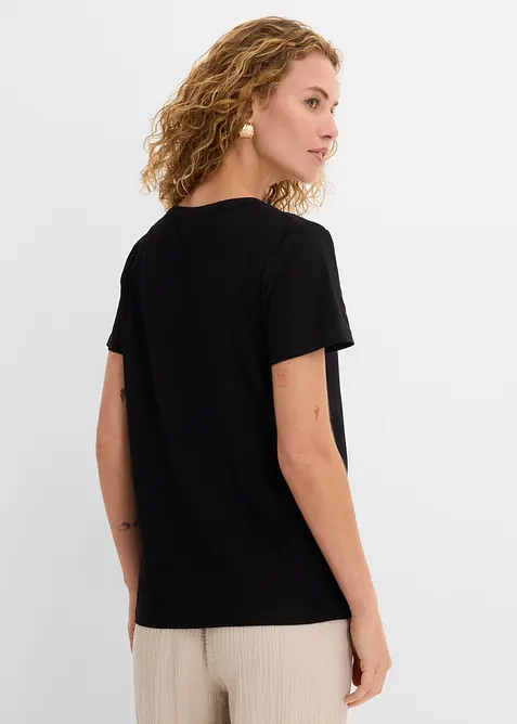 Maglia con scollo particolare, bonprix