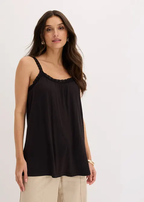 Top in viscosa fluente, bonprix