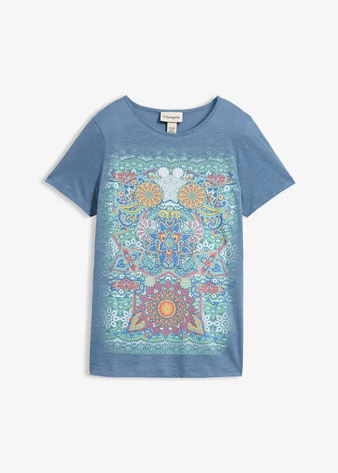 T-shirt in puro cotone, bonprix