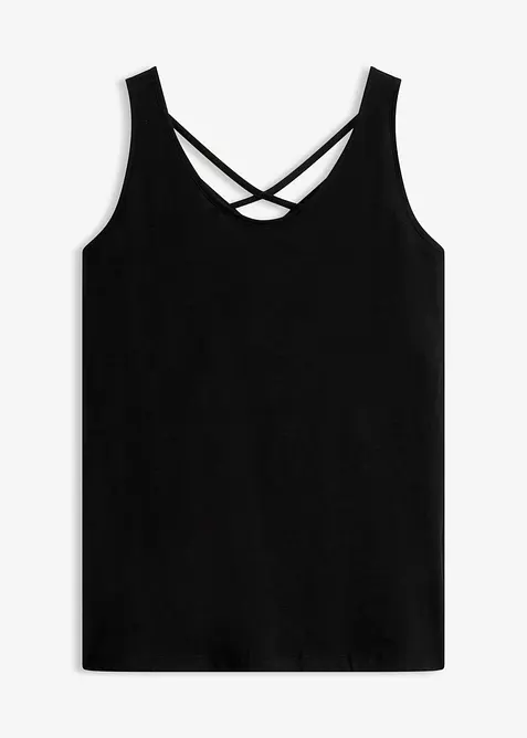 Top in jersey in puro cotone biologico, bonprix