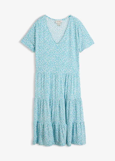 Abito in jersey di misto viscosa, bonprix