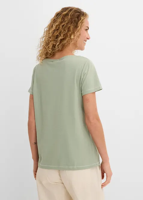 T-shirt in puro cotone, bonprix