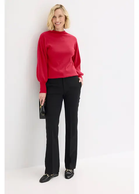 Pantaloni con piega stirata, bonprix