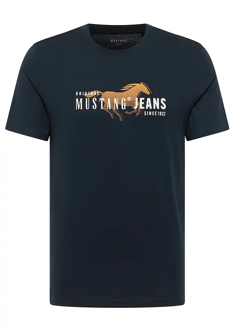 T-shirt Alex Mustang in puro cotone biologico, Mustang Jeans
