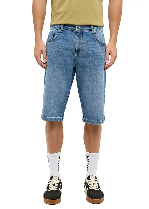 Bermuda Mustang elasticizzati in denim, straight, Mustang Jeans