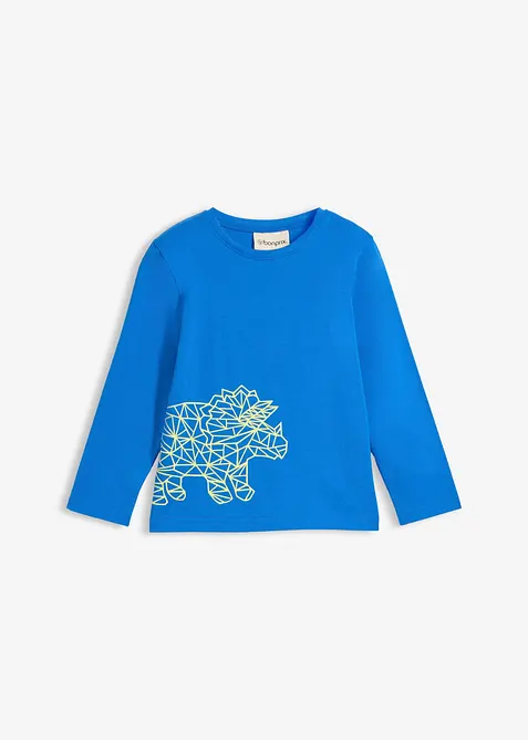 Maglia a maniche lunghe in puro cotone biologico, bonprix