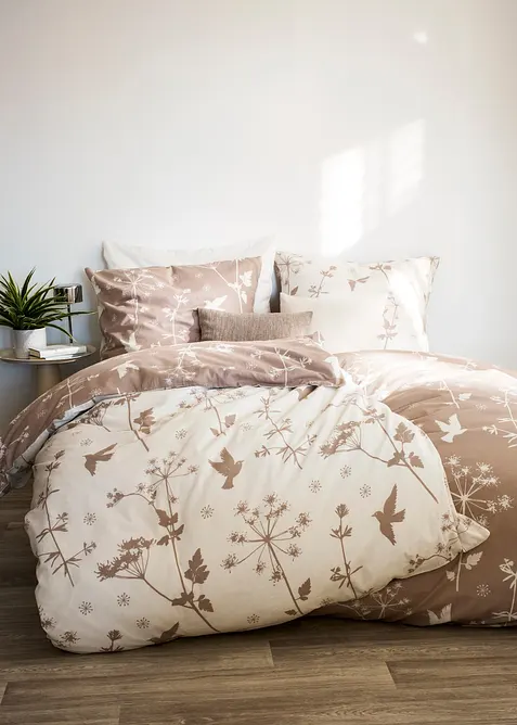 Biancheria da letto double-face in linone, bonprix