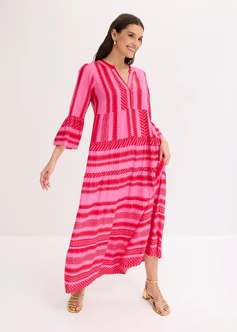 Abito lungo in viscosa fluente, bonprix