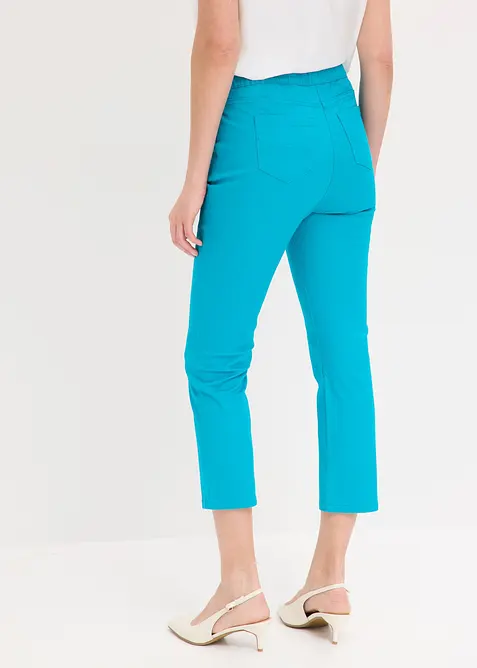 Pantaloni cropped elasticizzati, bonprix