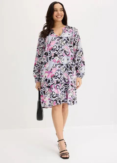 Abito tunica in viscosa fluente, bonprix