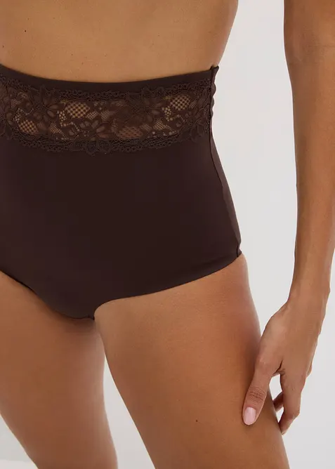 Culotte con effetto modellante leggero (pacco da 2), bonprix