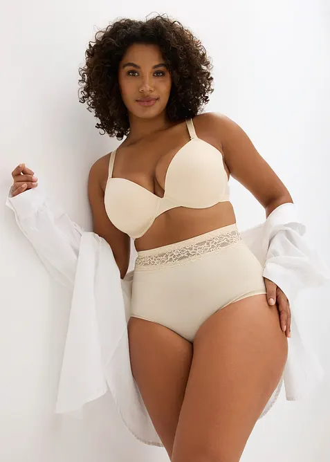Culotte con effetto modellante leggero (pacco da 2), bonprix
