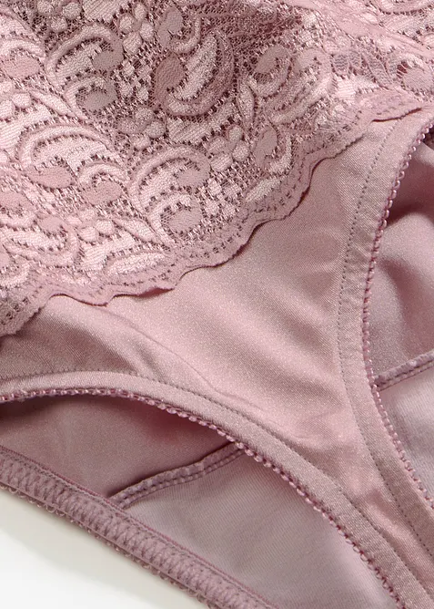 Perizoma con effetto modellante medio (pacco da 2), bonprix