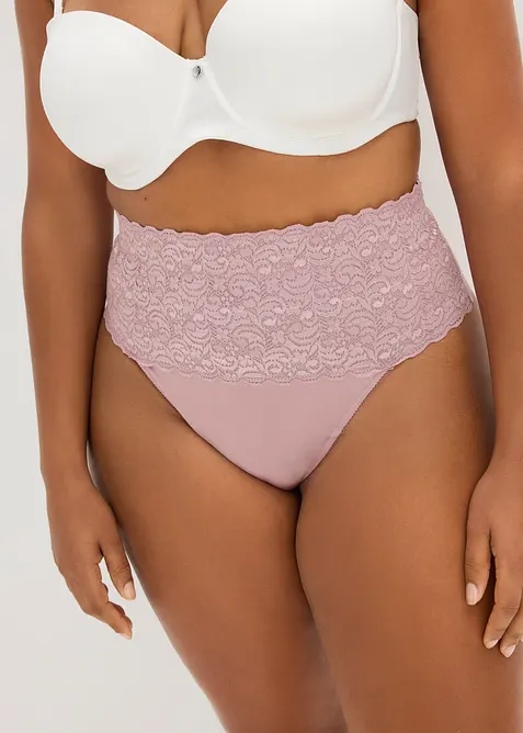 Perizoma con effetto modellante medio (pacco da 2), bonprix
