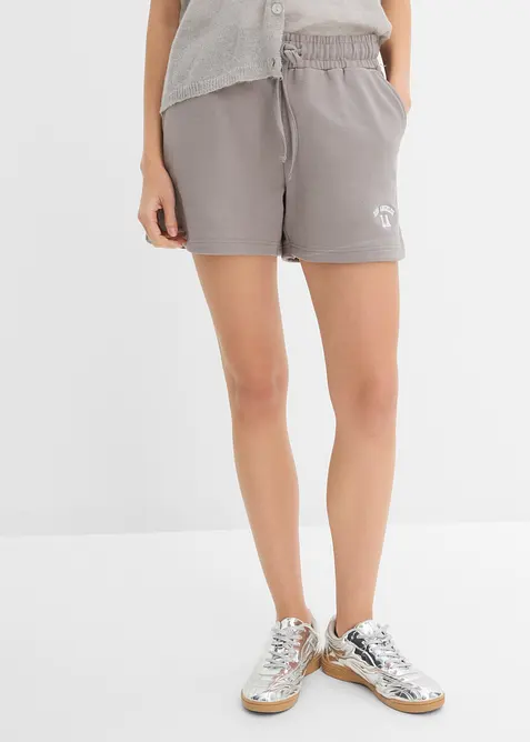 Shorts in felpa di puro cotone biologico, bonprix