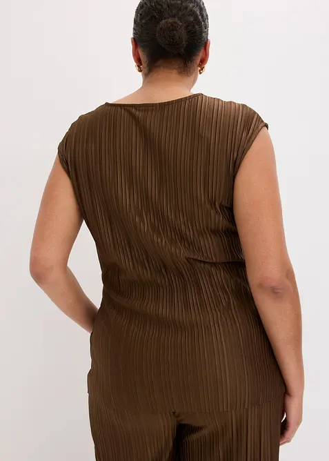 Maglia plissettata, bonprix