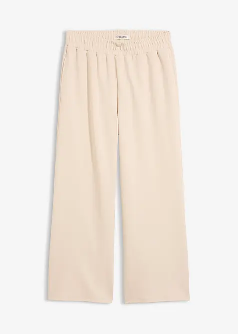 Pantaloni culotte in piquet, bonprix