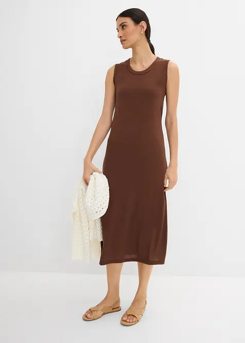 Abito in maglia di misto viscosa leggero, bonprix