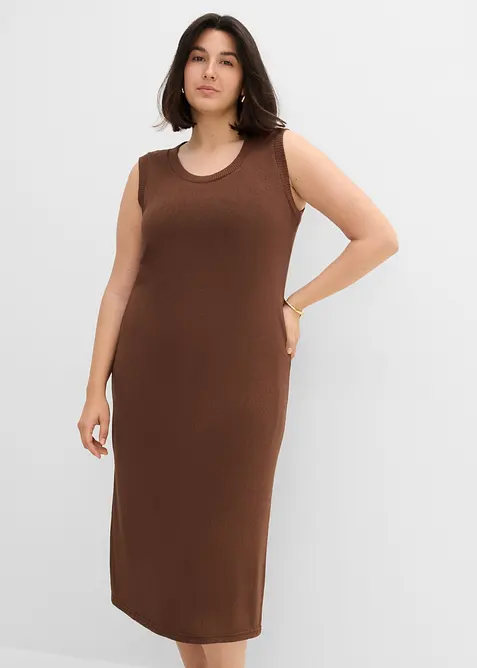 Abito in maglia di misto viscosa leggero, bonprix