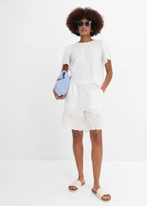 Bermuda in mussola leggera, bonprix