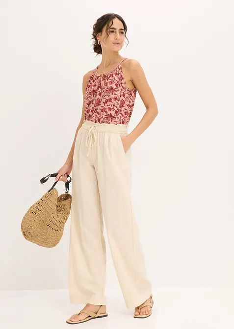 Top in viscosa con spalline sottili, bonprix