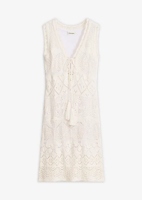 Abito in maglia di misto cotone, bonprix