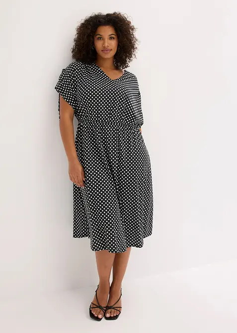 Abito di jersey in misto modal morbido, bonprix