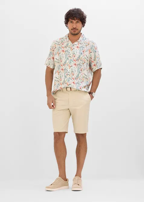 Camicia resort in puro viscosa, bonprix