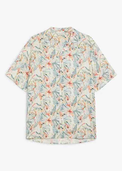 Camicia resort in puro viscosa, bonprix