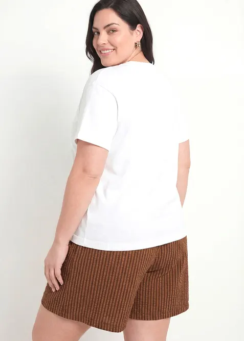 Maglione in filato fine di puro cotone biologico, bonprix