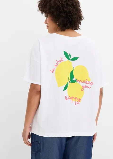 Maxi maglia in puro cotone biologico, bonprix